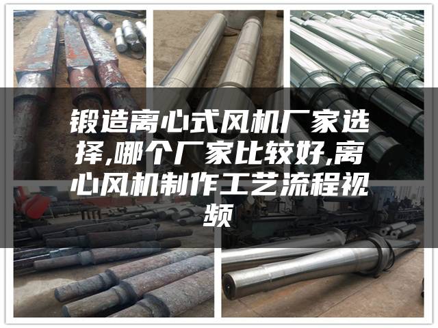 锻造离心式风机厂家选择,哪个厂家比较好,离心风机制作工艺流程视频